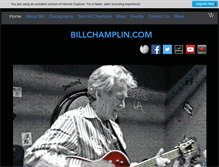 Tablet Screenshot of billchamplin.com